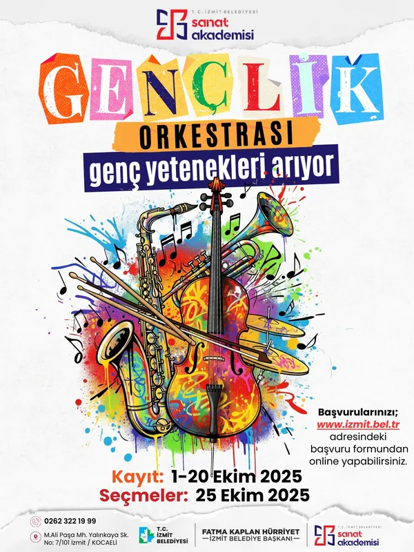 Gençlik Orkestrası Seçmeleri 25 Ekim