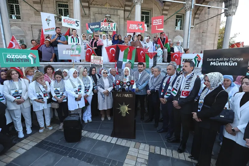 Büyükkılıç, Gazze İçin Sessiz Çığlık Programına Katıldı