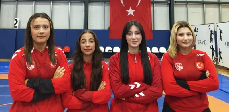 Çorlu Belediyesi Güreşçileri Balkan Şampiyonası