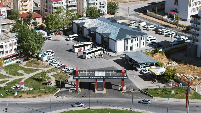 Göksun Terminali Yenilenerek Hizmete Açıldı