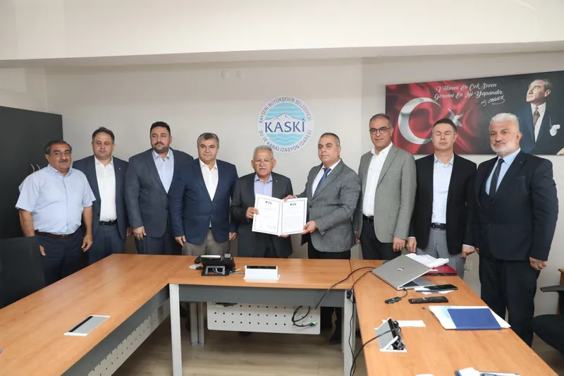KASKİ, Enerji Yönetim Sistemi Sertifikası Aldı