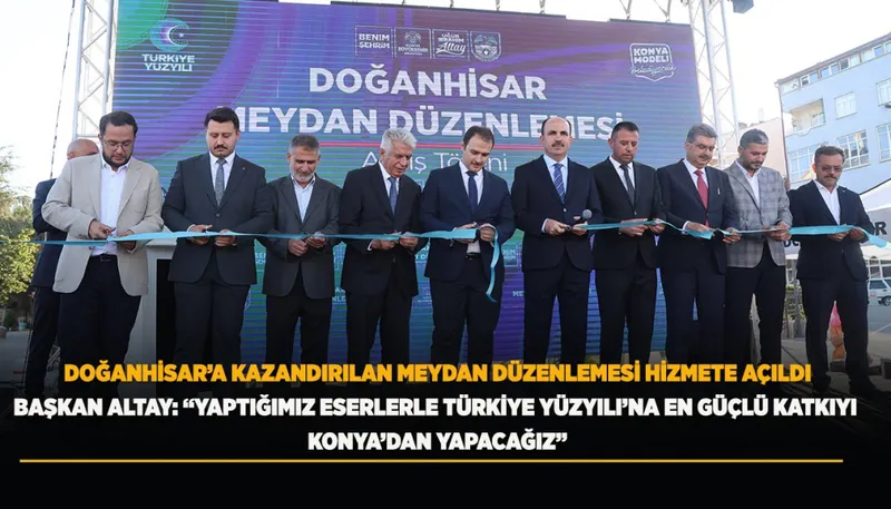 Doğanhisar Meydan Düzenleme Projesi