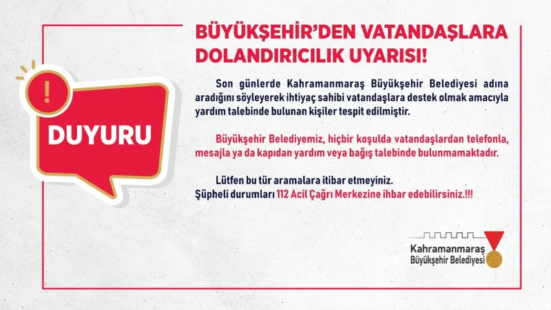 Kahramanmaraş Büyükşehir Belediyesi