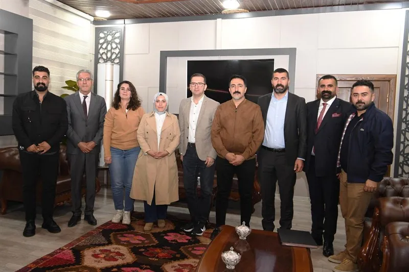 Van Mimarlar Odası Belediye Eşbaşkanlarını Ziyaret Etti