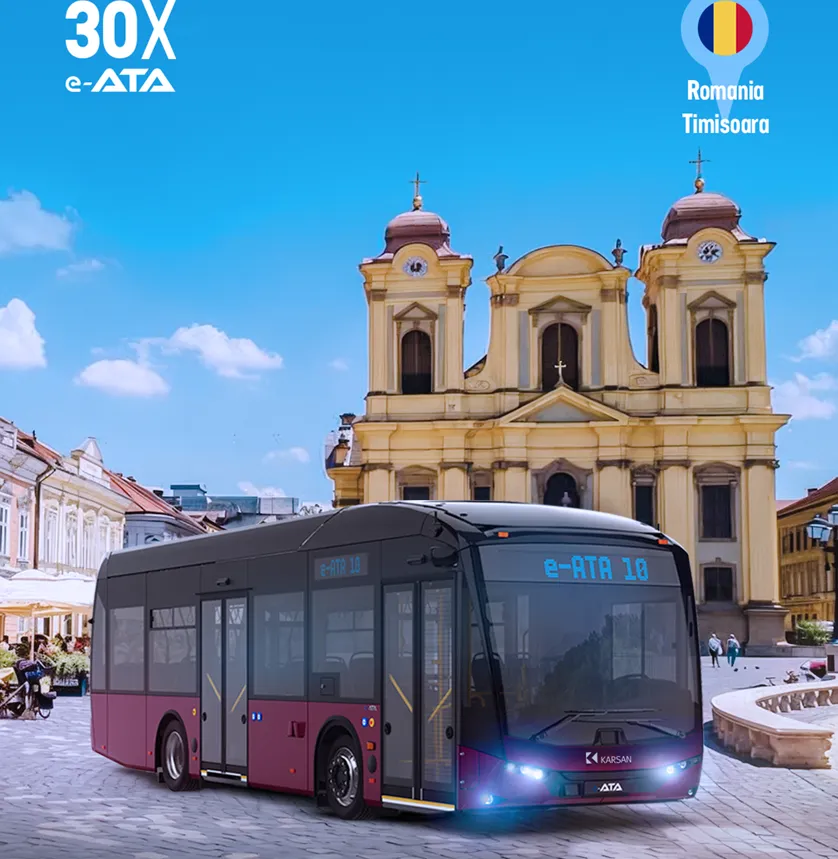 Karsan, Romanya Timişoara’da Elektrikli Dönüşümü Büyütüyor!