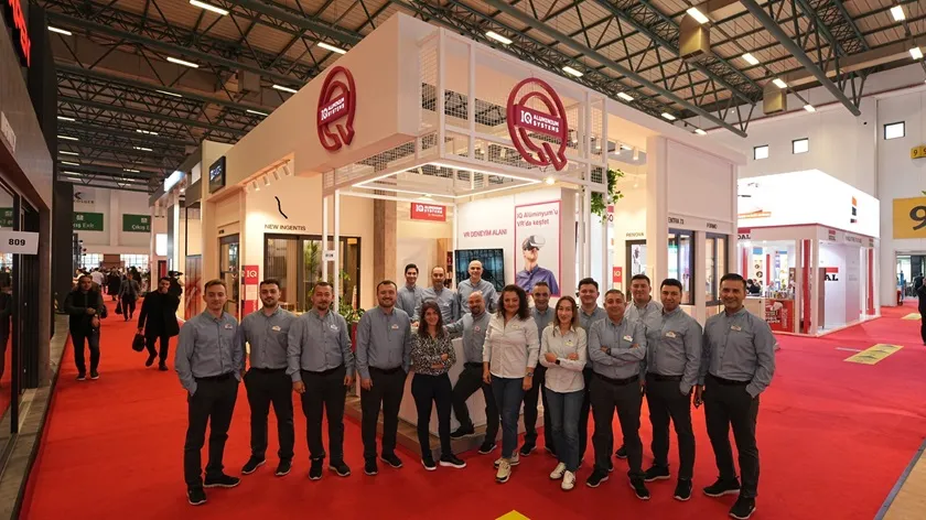 IQ Alüminyum, yeni ürün serilerini Avrasya Pencere Fuarı’nda ilk kez tanıttı 