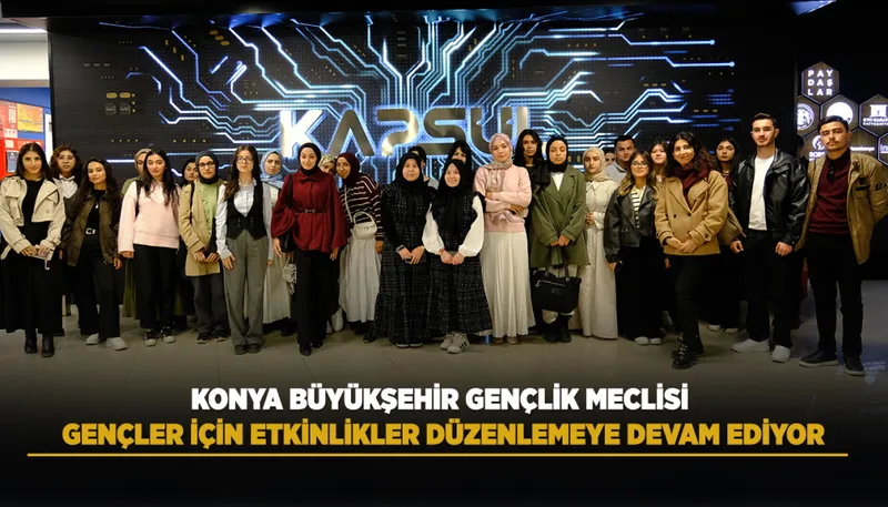 Konya Büyükşehir Gençlik Meclisi Üniversitelilere Yönelik Etkinlikler Düzenliyor
