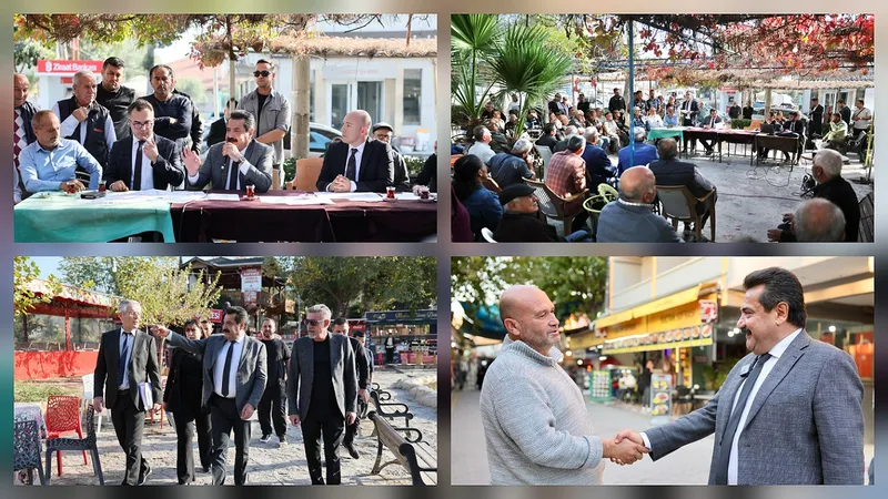 Pamukkale Belediye Başkanı Ertemur, Mahalle Ziyaretlerini Sürdürüyor