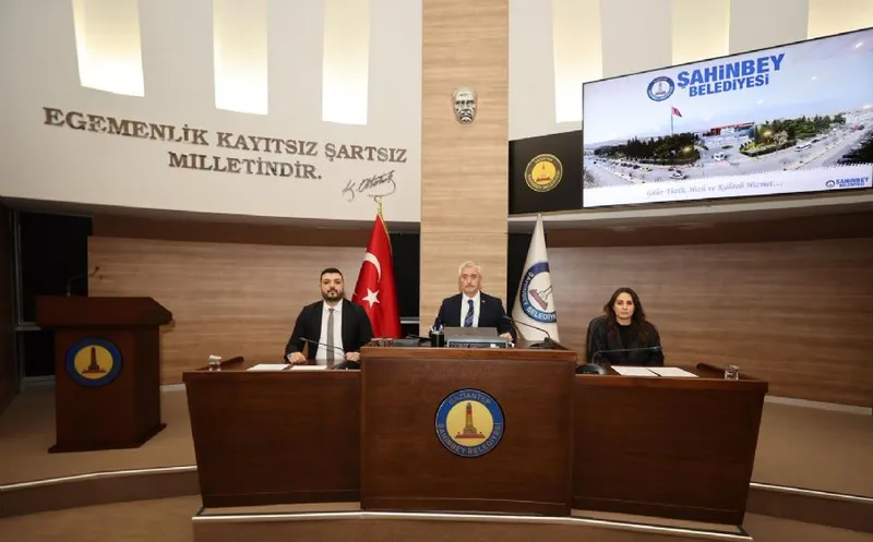 Şahinbey Belediyesi Aralık Ayı Meclis Toplantısı