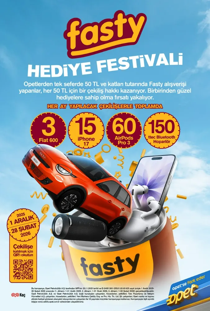 OPET’te Fasty Hediye Festivali Başladı
