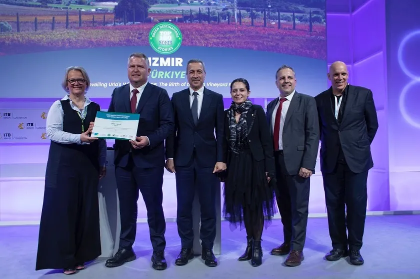 Urla Bağ Yolu ITB Berlin’de “Halkın Seçimi” ödülünü aldı