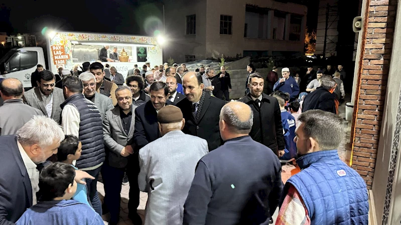 UĞUR İBRAHİM ALTAY VE HASAN KILCA ÇİMENLİK MAHALLESİ’NDE VATANDAŞLARLA BULUŞTU