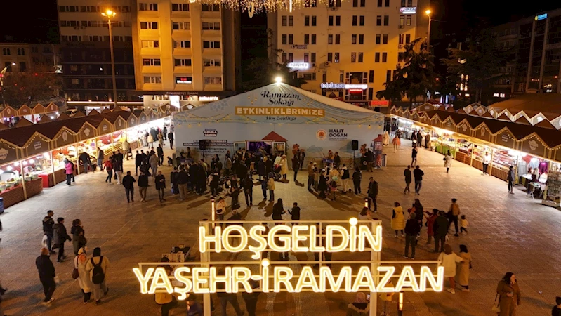 Büyükşehir’in “Ramazan Sokakları”na yoğun ilgi