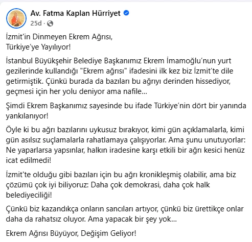 HÜRRİYET: İZMİT’İN DİNMEYEN EKREM AĞRISI, TÜRKİYE’YE YAYILIYOR!