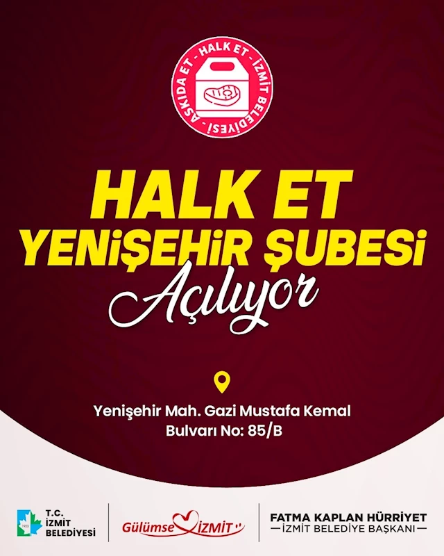 YENİ HALK ET’İN AÇILIŞINA MURAT EMİR GELİYOR