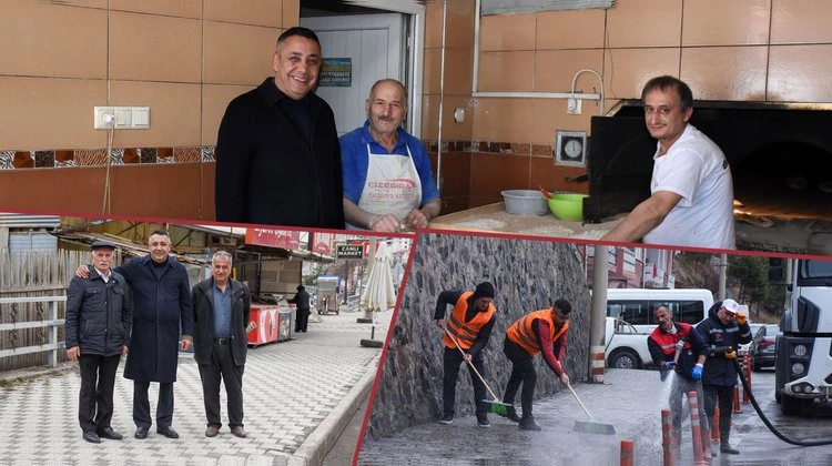 BAŞKANIMIZ, YOL TEMİZLEME VE YIKAMA ÇALIŞMALARINI YERİNDE İNCELEDİ VATANDAŞLARIMIZLA HASBİHAL ETTİ