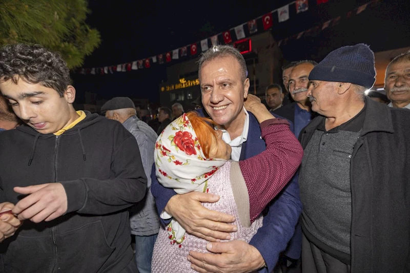 Başkan Seçer ve Meral Seçer, Mut’ta Vatandaşlarla İftar Yaptı