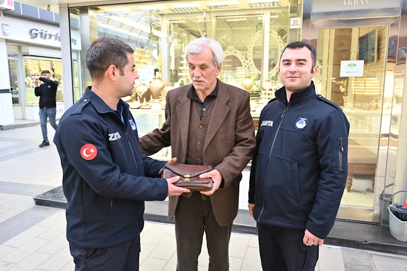 ZABITA EKİPLERİNDEN ÖRNEK DAVRANIŞ