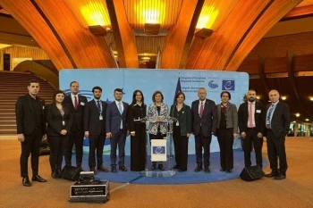 BAŞKAN ÜNLÜCE STRAZBURG’TA