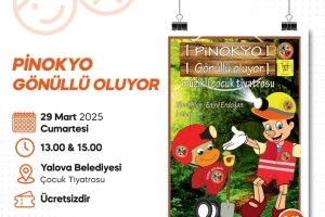 PİNOKYO YALOVA’DA ÇOCUKLARLA BULUŞUYOR