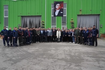BÜYÜKŞEHİR PERSONELİ BAYRAMLAŞTI