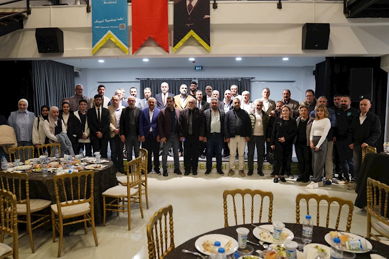 BAŞKAN ATAÇ DOST DERNEKLERİ FEDERASYONUYLA İFTARDA BULUŞTU