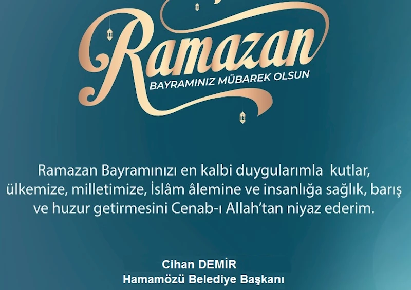 Belediye Başkanımız Cihan DEMİR