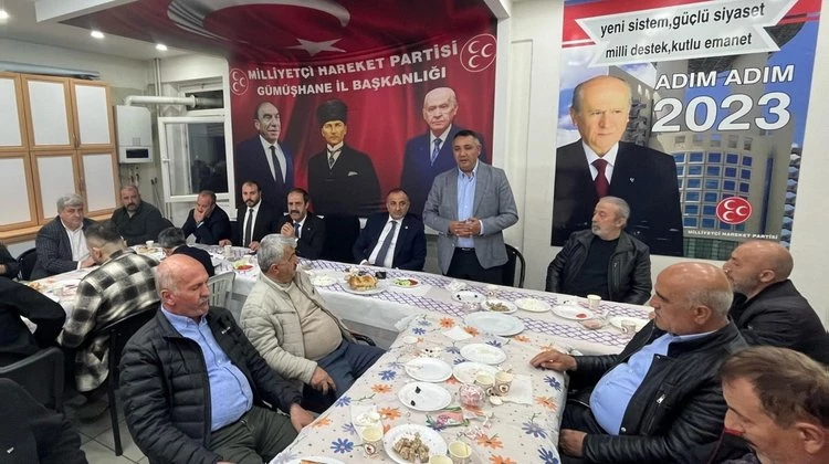 BAŞKANIMIZ, MHP MERKEZ İLÇE BAŞKANLIĞIMIZIN EV SAHİPLİĞİNDE SAHUR PROGRAMINA KATILIM SAĞLADI