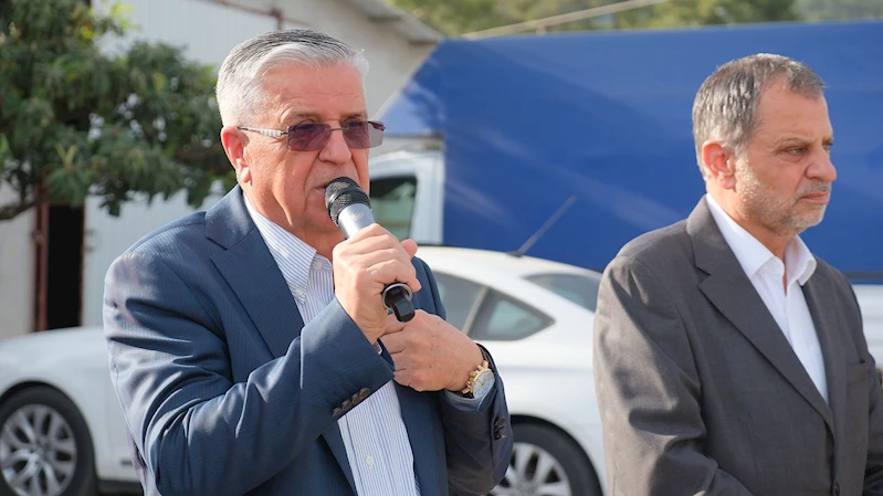 Başkan Topaloğlu, belediye personeliyle bayramlaştı