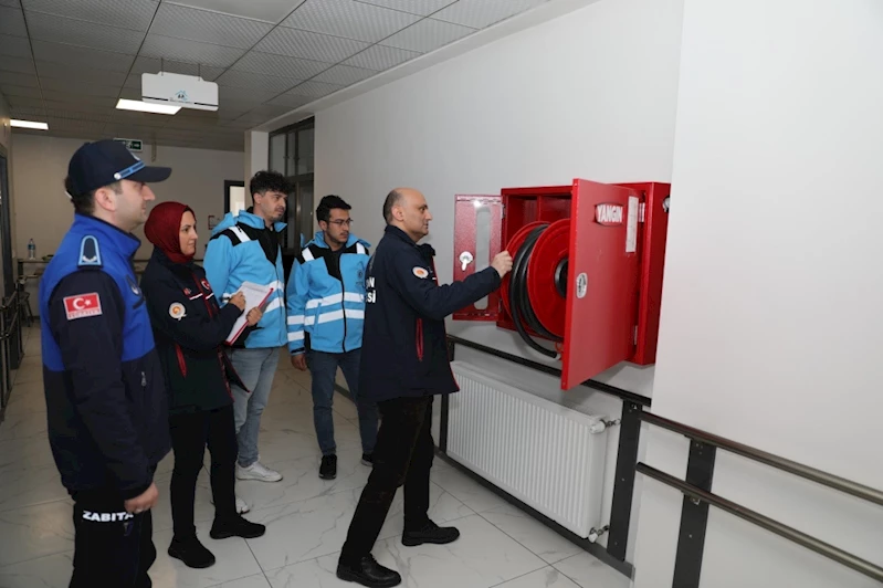 Samsun İtfaiyesi 17 ilçede denetimlerini sürdürüyor