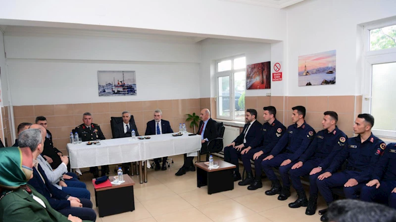 Başkan Görgel’den Güvenlik Güçlerine Bayram Ziyareti