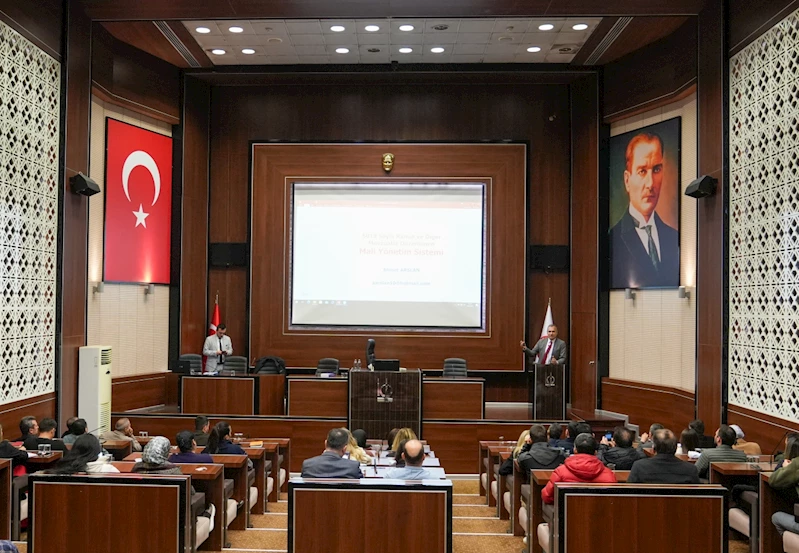 Personele kamu mali yönetim eğitimi verildi