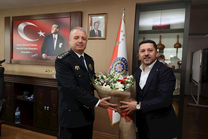 Başkan Arı’dan İl Emniyet Müdürlüğü’ne Ziyaret