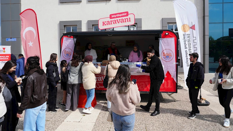 Büyükşehir Gençlerin Yanında…