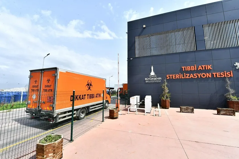 İzmir’in tıbbi atık tesisi halk sağlığı için faaliyette
