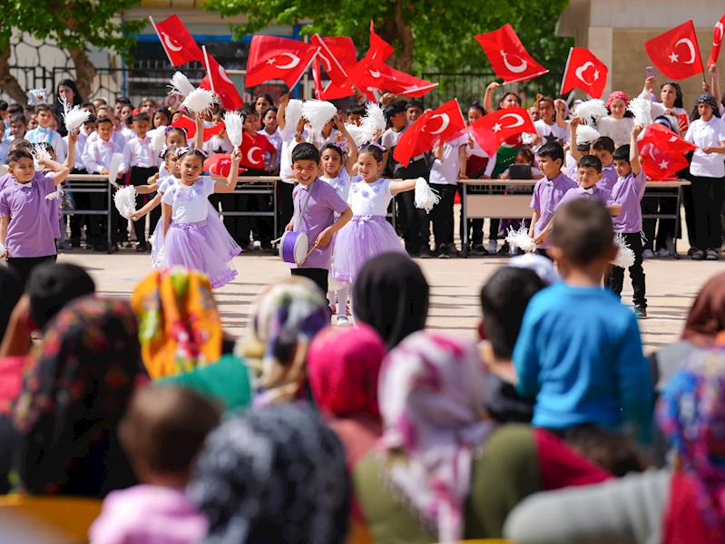 ŞEHİTKAMİL’DE 23 NİSAN COŞKUYLA KUTLANDI
