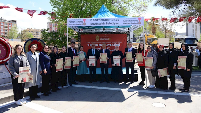 Kahramanmaraş’a İstiklal Madalyası Verilişinin 100. Yılı Coşkuyla Kutlandı