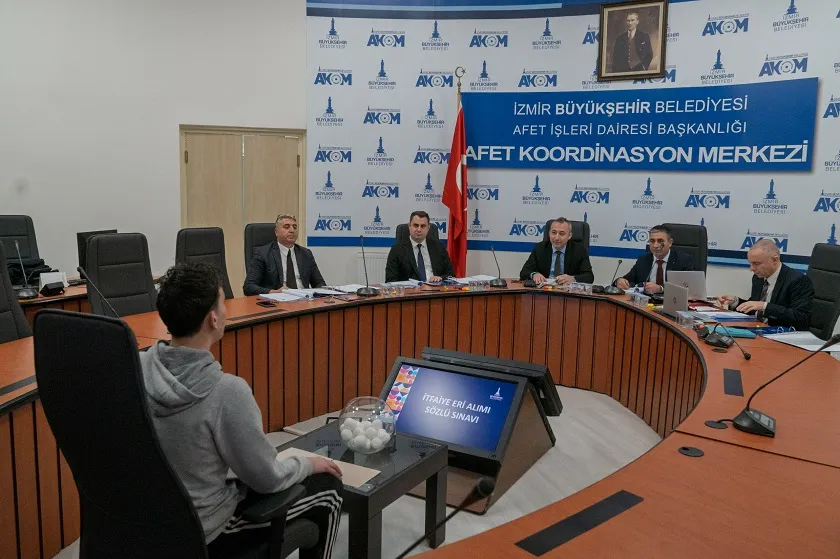 İtfaiyeci olmak için ter döküyorlar