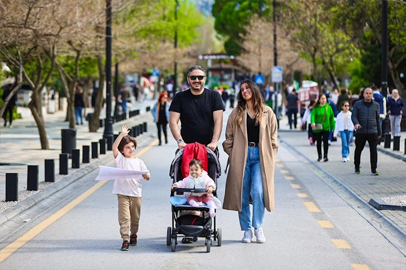 Çamlık Bulvarı’nda trafik yok, etkinlik var