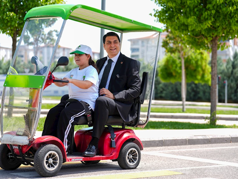 TRAFİK EĞİTİM PARKI’NA REKOR ZİYARETÇİ