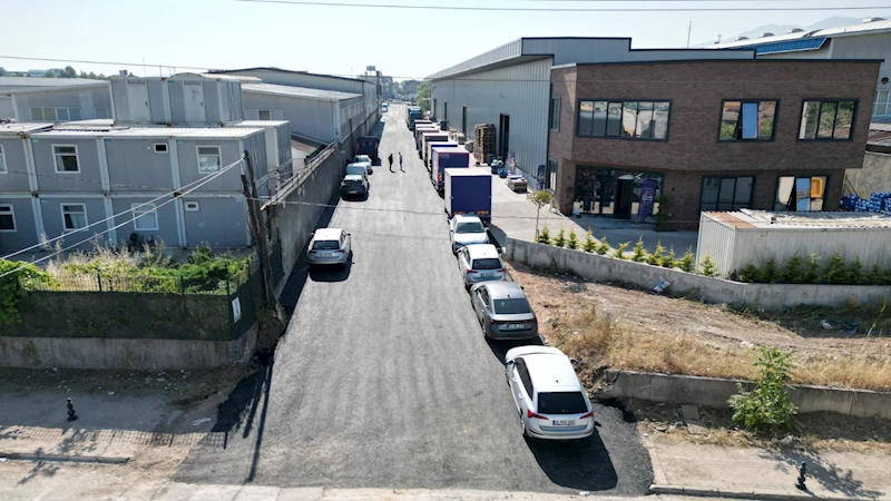 İZMİT BELEDİYESİ’NDEN SANAYİ MAHALLESİ’NE MODERN YOL