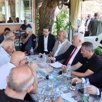 Başkan Bozbey’den yangında zarar gören bölgelere ziyaret