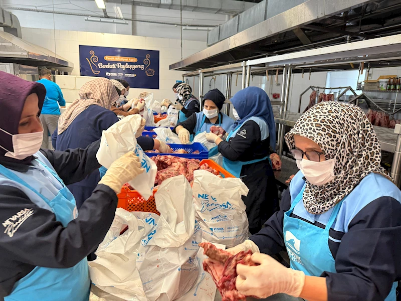 Kurban Bereketi Pendik’te Paylaşıldı