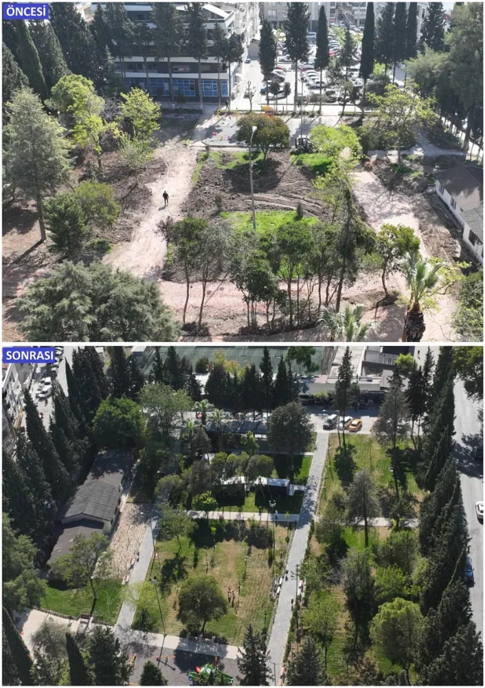 Fırat Yılmaz Çakıroğlu Parkı küllerinden doğdu