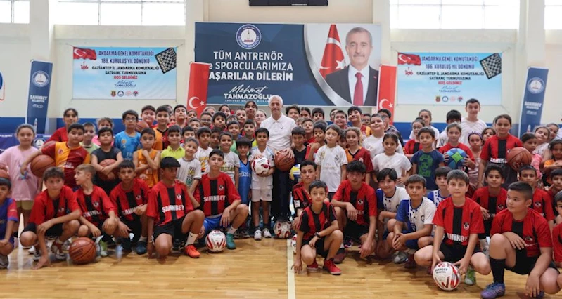 Başkanımız Yaz Spor Okulunda Öğrencilerle Buluştu