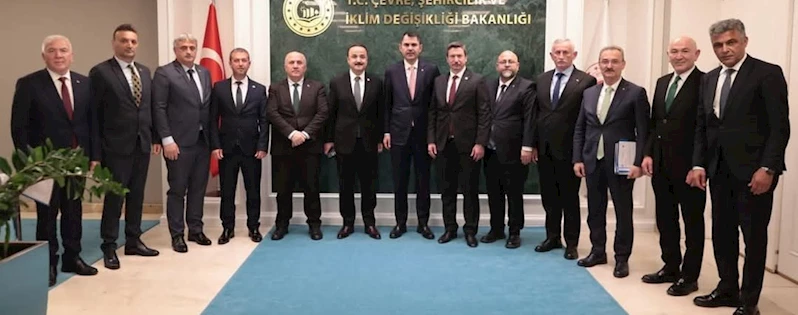 ÇEVRE ŞEHİRCİLİK VE İKLİM DEĞİŞİKLİĞİ BAKANLIĞINA ZİYARET