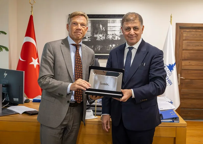Hollanda Büyükelçisi Wijnands Başkan Tugay’ı Ziyaret Etti