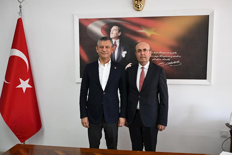 CHP GENEL BAŞKANI ÖZEL, BELEDİYE BAŞKANIMIZ EKİCİOĞLU