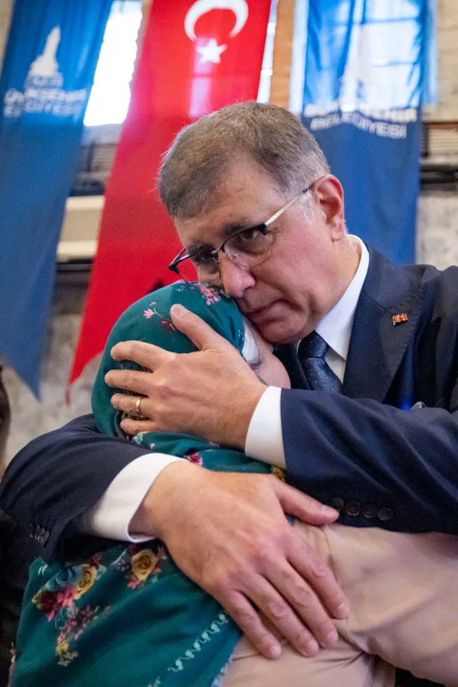 “Başkanımız bizi hiç yalnız bırakmıyor”