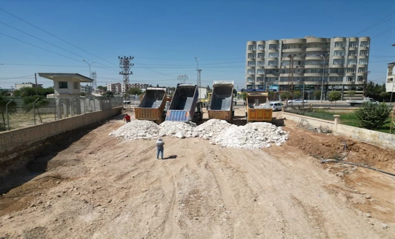 BÜYÜKŞEHİR, AKÇAKALE’DE ULAŞIMI GÜÇLENDİRİYOR
